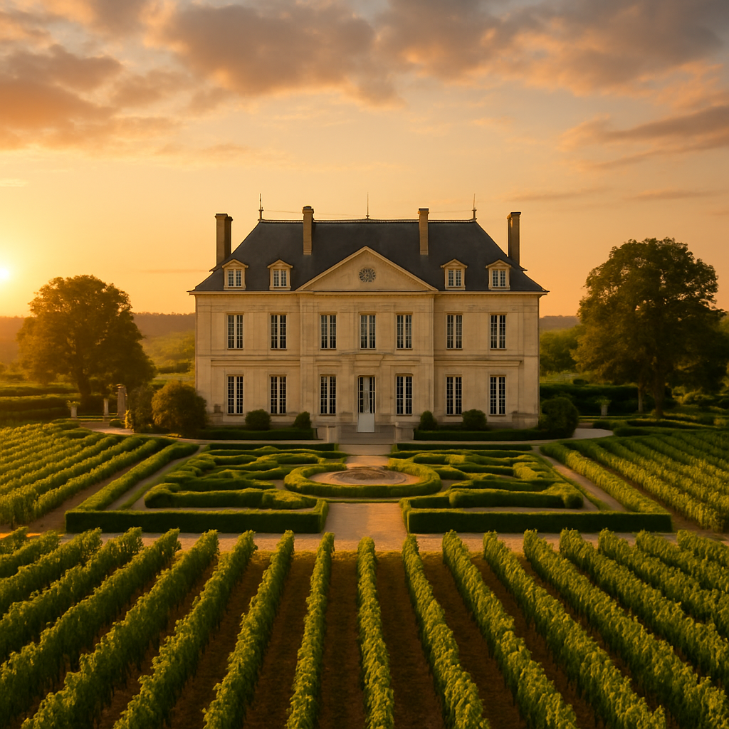 Château viticole et vignoble - Bordeaux